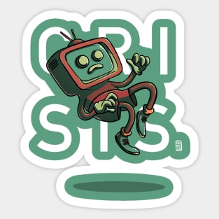 CRISIS Sticker